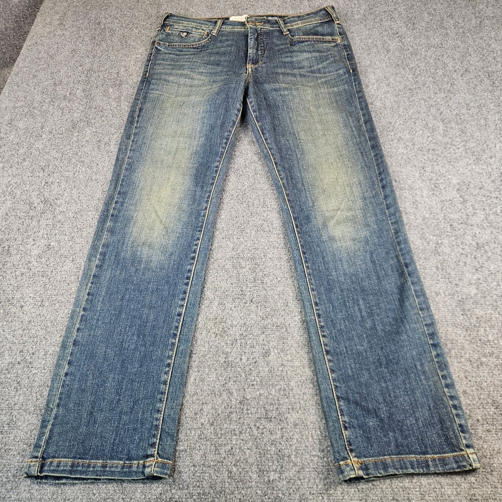 Pilcro and the Letterpress Medium Wash Straight Leg Jeans Size 30